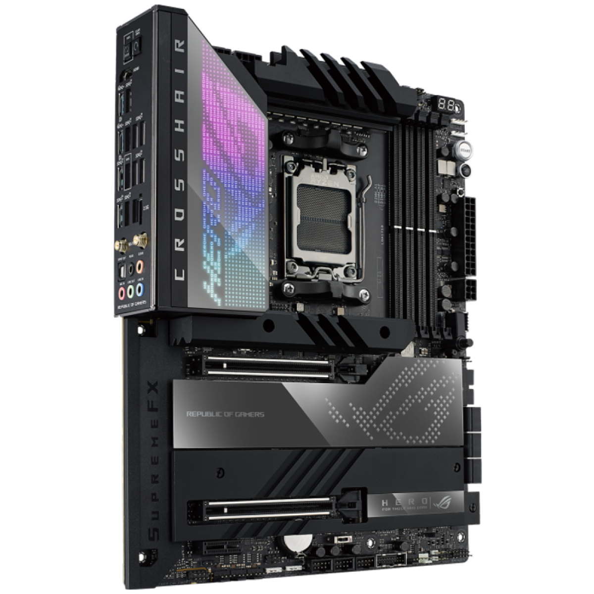 ASUS ROG CROSSHAIR X670E Hero, AMD X670E-Mainboard - Sockel AM5